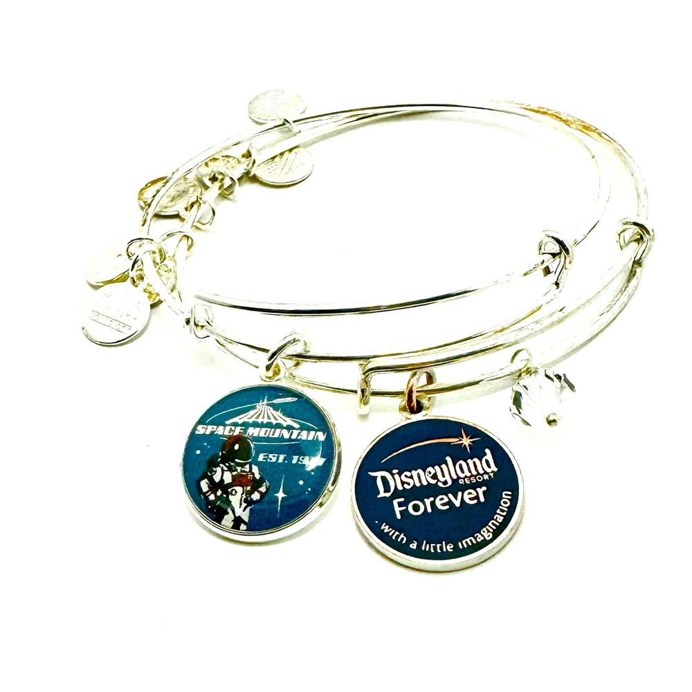 Alex And Ani Disney Charm Bangle Bracelets In Like New Condition